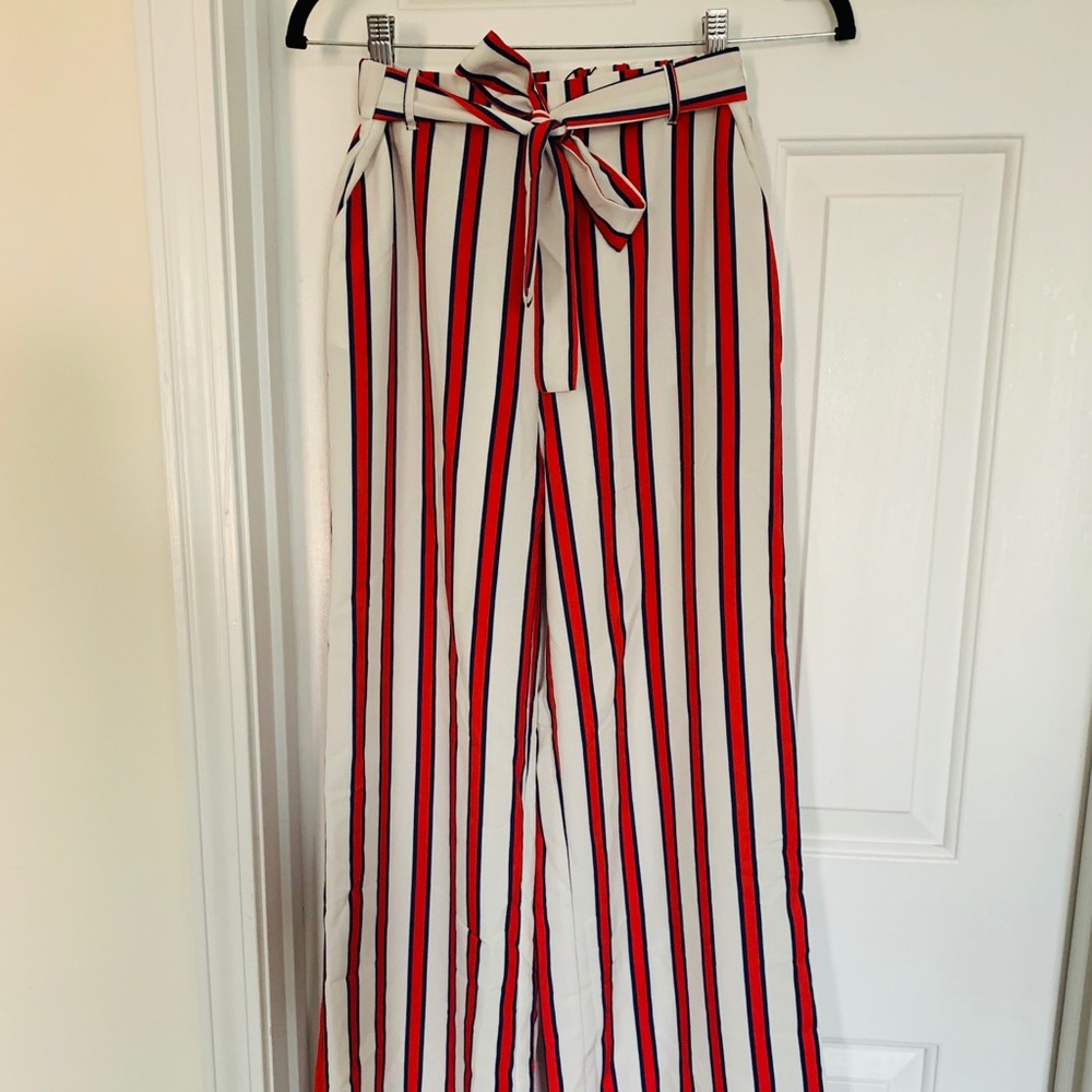 Wide leg trouser